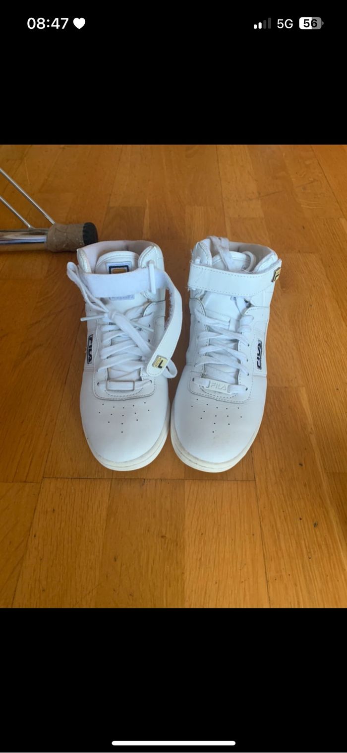 Basket fila blanche
