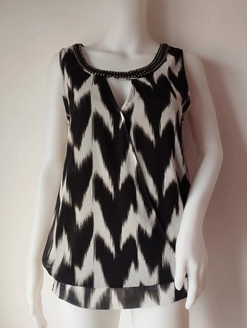 Blouse sans manche élastique à la taille Morgan taille 38