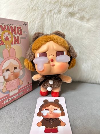 Cry baby Crying again love makes us cry plush pendant