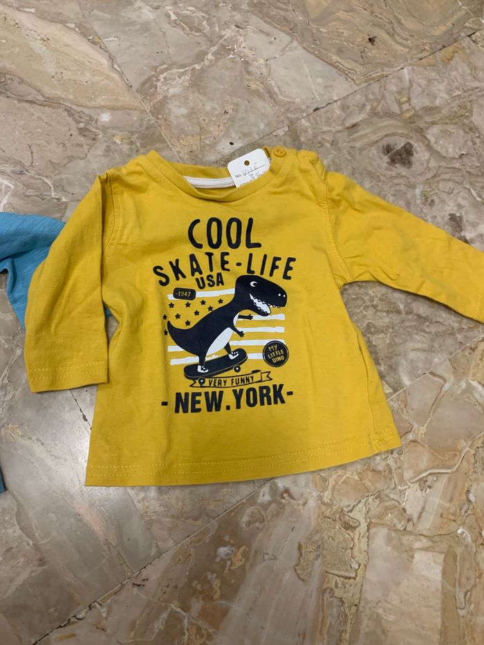 Lot de 3 t shirts manches longues - photo numéro 3