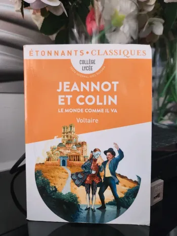 Livre "Jeannot et Colin / Le monde comme il va" de Voltaire