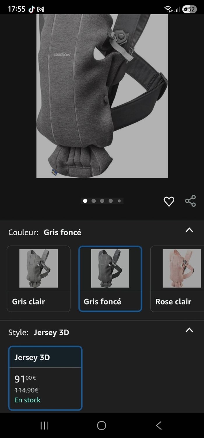 Porte bébé physiologique - photo numéro 2