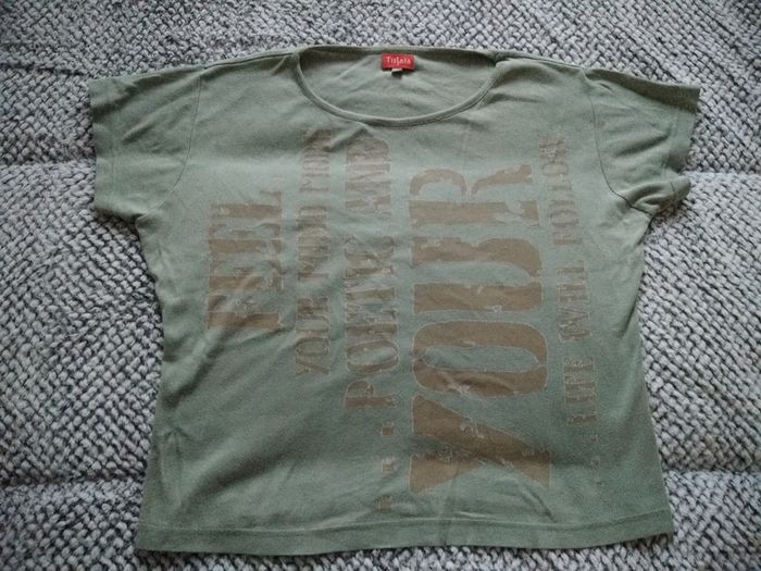 T-shirt kaki