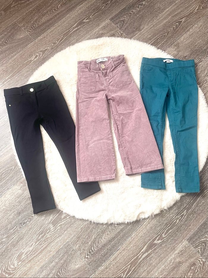 Lot de 3 pantalons 5 ans (110cm)