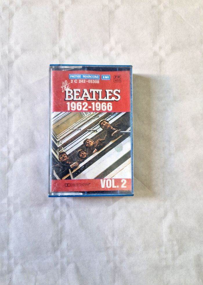 Cassette audio  , the Beatles 1962 - 1966 , très bon état