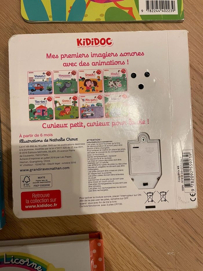 Livres bébé (sonores, à toucher) - photo numéro 5