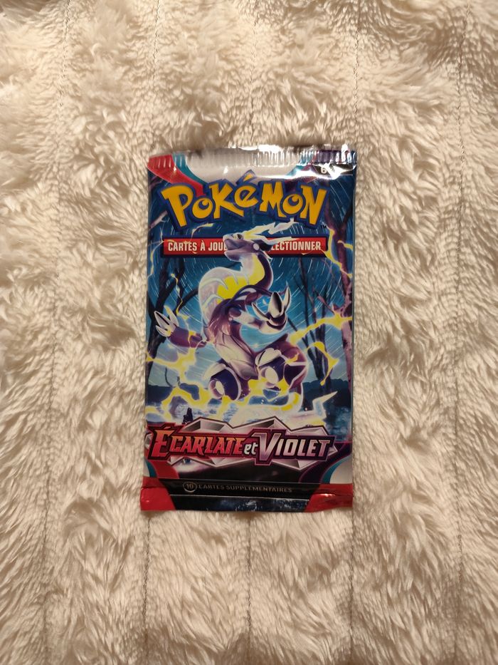 Artset lot boosters EV Écarlate et violet neuf scellés sortis de display scellées pokémon - photo numéro 4