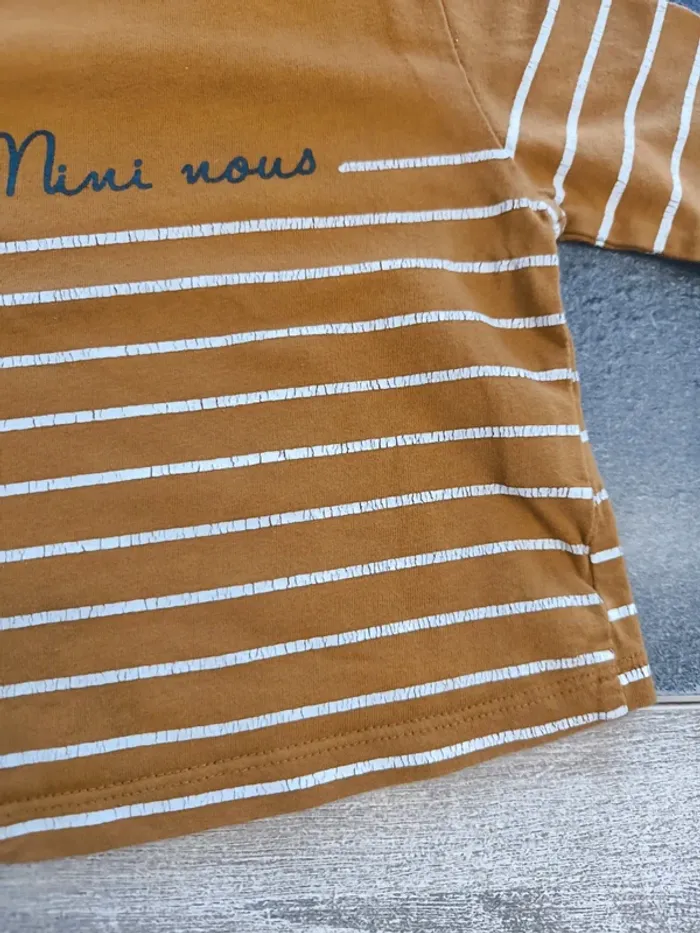 Tee-shirt garçon ml 6 mois Tao - photo numéro 4