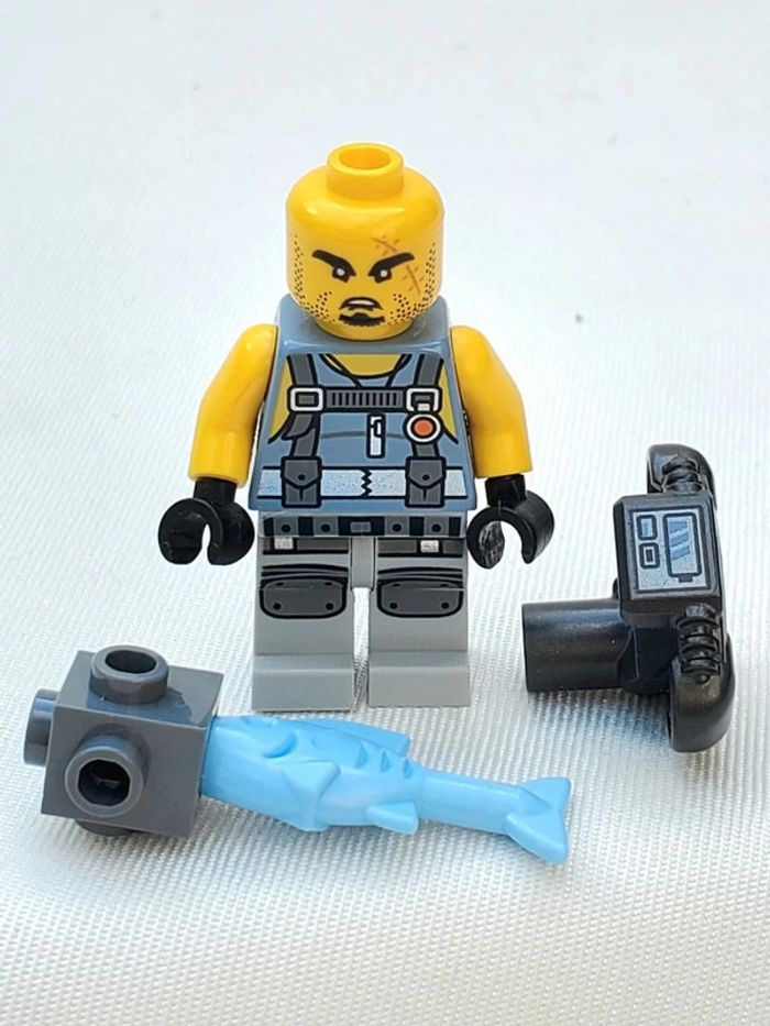 2 figurines Lego Ninjago Shark army thug/ Puffer - photo numéro 9