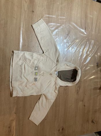 Pull à capuche 12 mois verbaudet