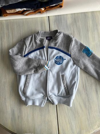 Gilet zippé 4 ans