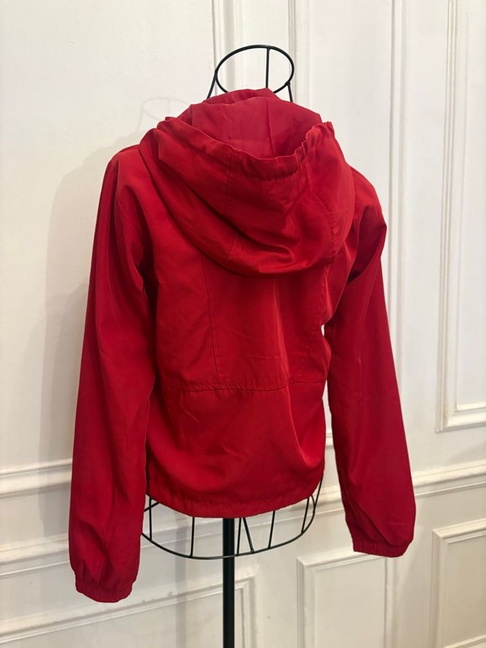 Veste à capuche  rouge - photo numéro 3