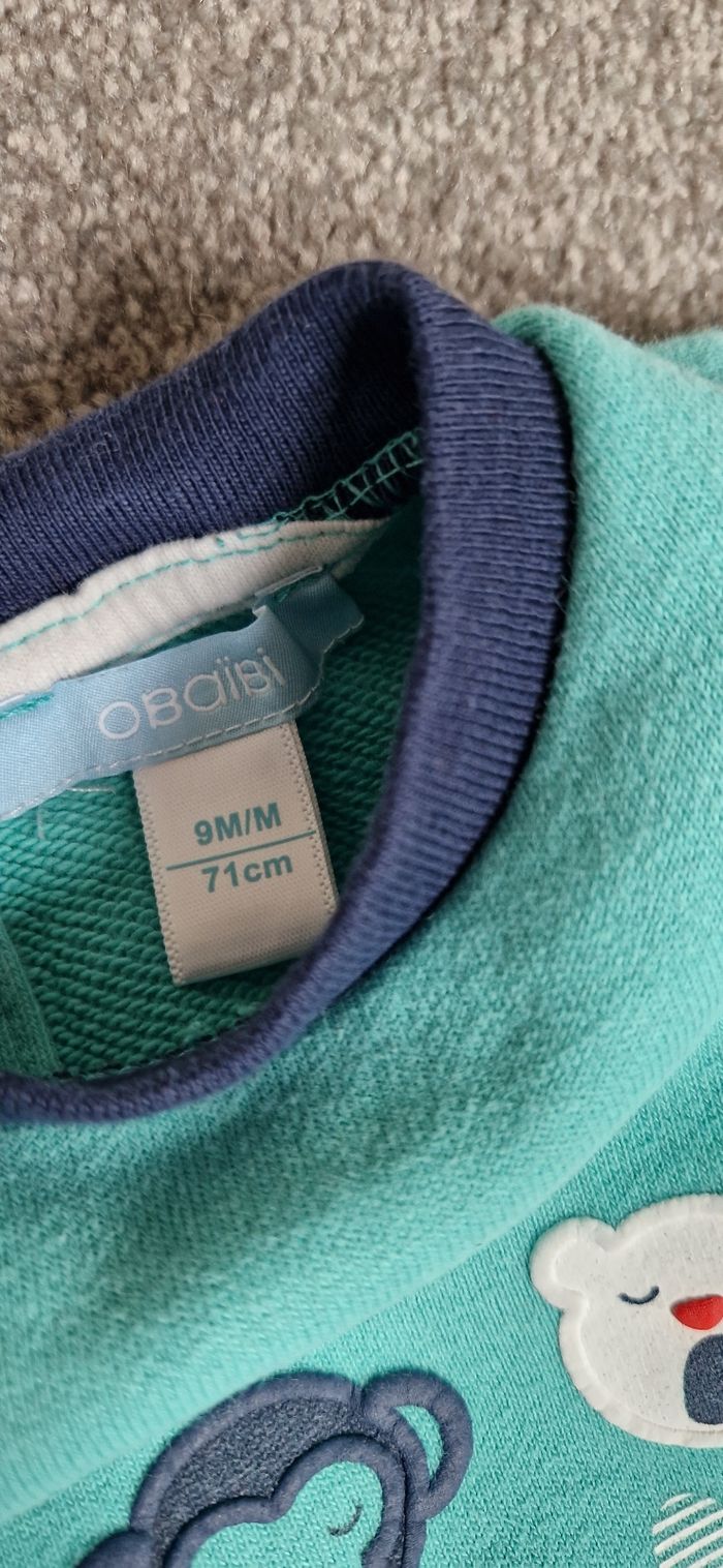 Lot vêtements bébé garçon 9 mois - photo numéro 7