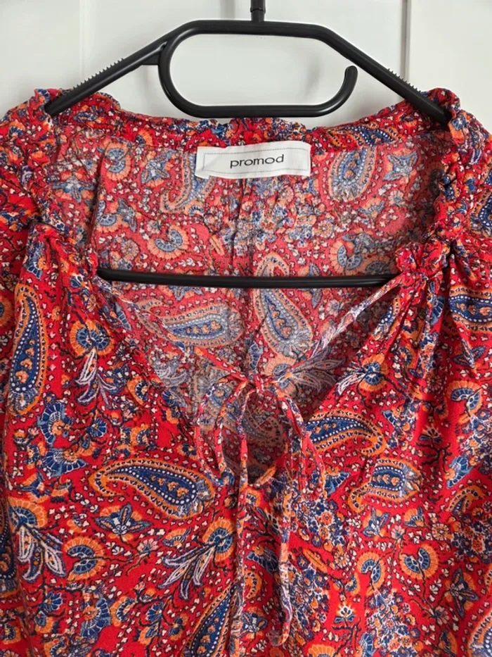 Blouse top chemise femme taille 38 Promod - photo numéro 3
