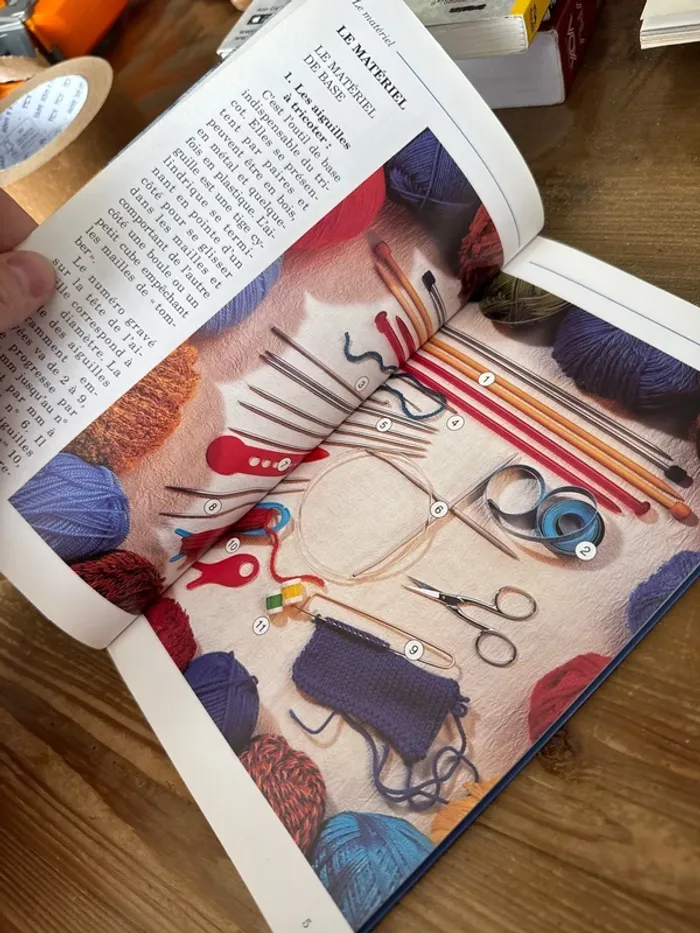 Livre apprendre le tricot - photo numéro 5