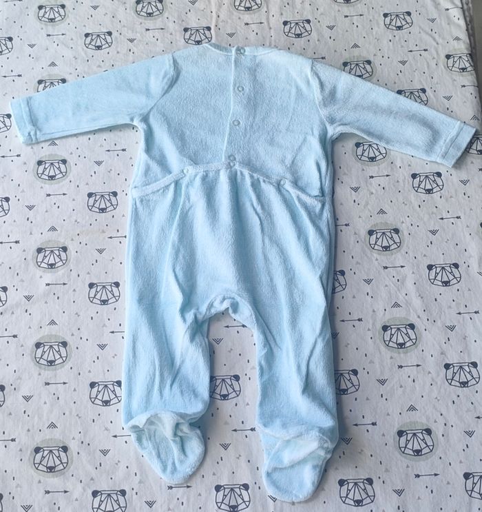 Lot pyjamas velours taille 6 mois - photo numéro 5