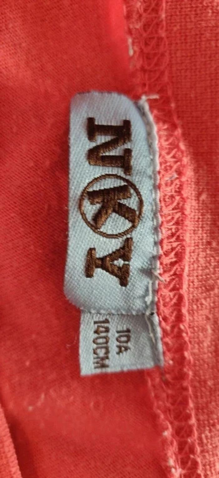 T-shirt mc haut de pyjama corail NKY 10 ans - photo numéro 3