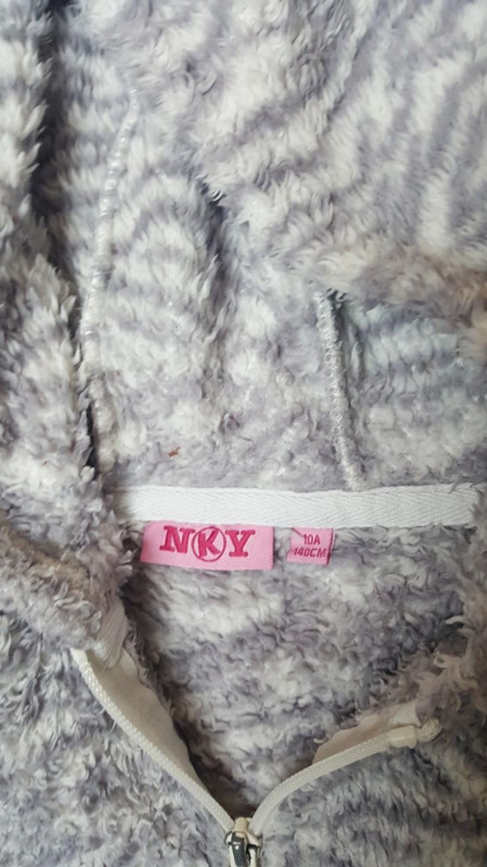 Gilet fantaisie  polaire " nounours" manches longues fille - photo numéro 3