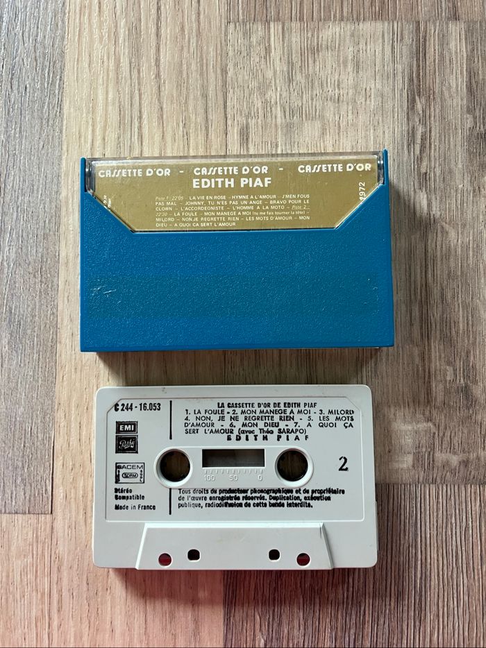 Cassette audio-Edith Piaf - photo numéro 3