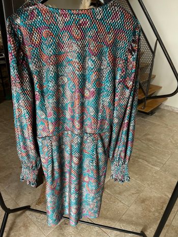 Magnifique robe en velours 