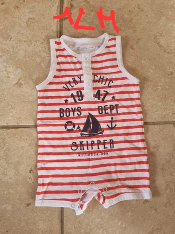 Body debardeur 12 mois