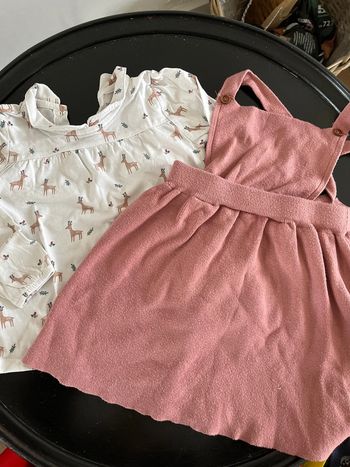 Robe et teeshirt 24mois boutchou Monoprix