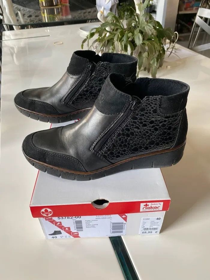 Boots bottines rieker antistress comme neuves