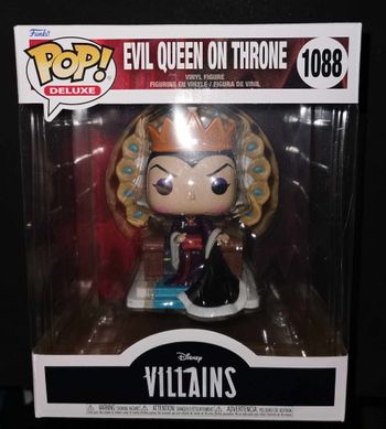 Figurine Funko Pop / Evil Queen On Throne N°1088 / Villains / Disney / Deluxe