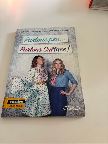 Livre Parlons peu Parlons Culture de Juliette Tresanini & Maud Bettina-Marie