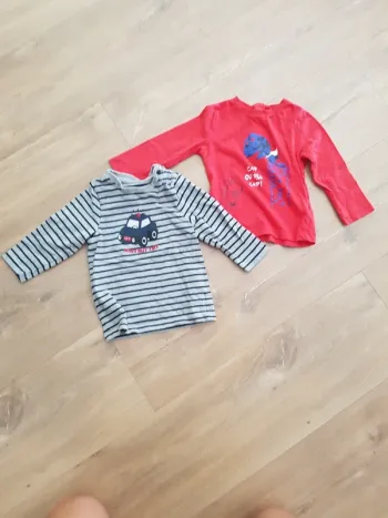 Hauts manches longues 9 mois