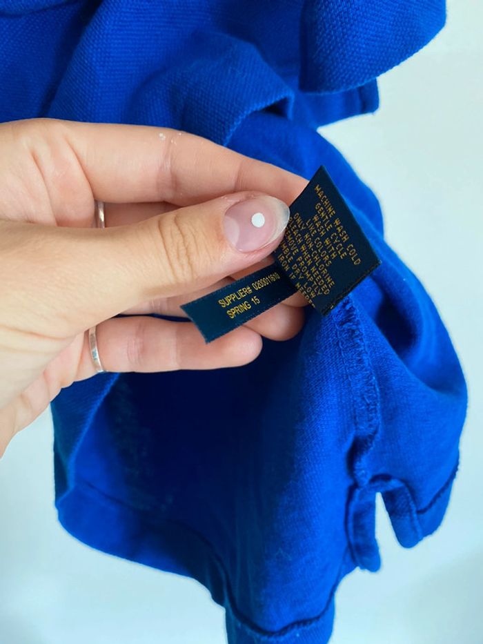 Polo bleu - photo numéro 7