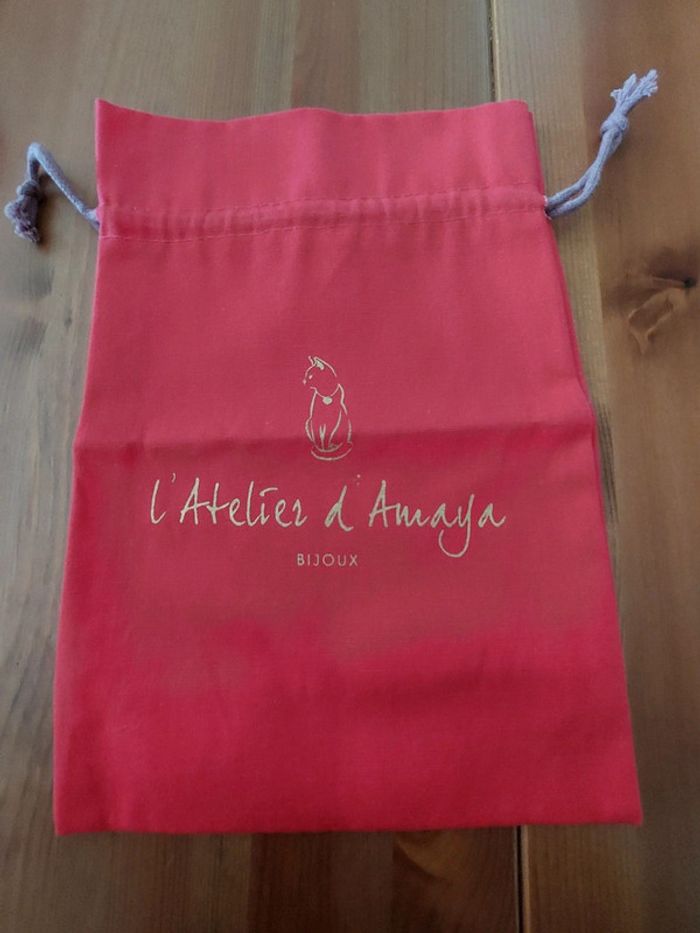 Collier Céleste en plaqué or L'atelier d'Amaya - photo numéro 3