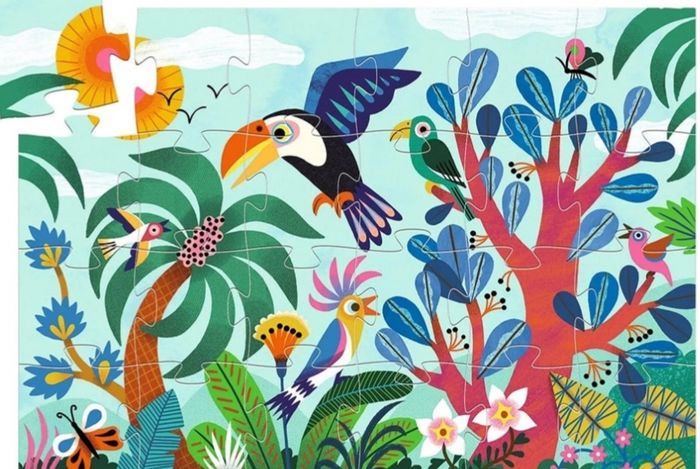 🧩 Djeco Puzzle  Coco le Toucan 24 pièces - photo numéro 2