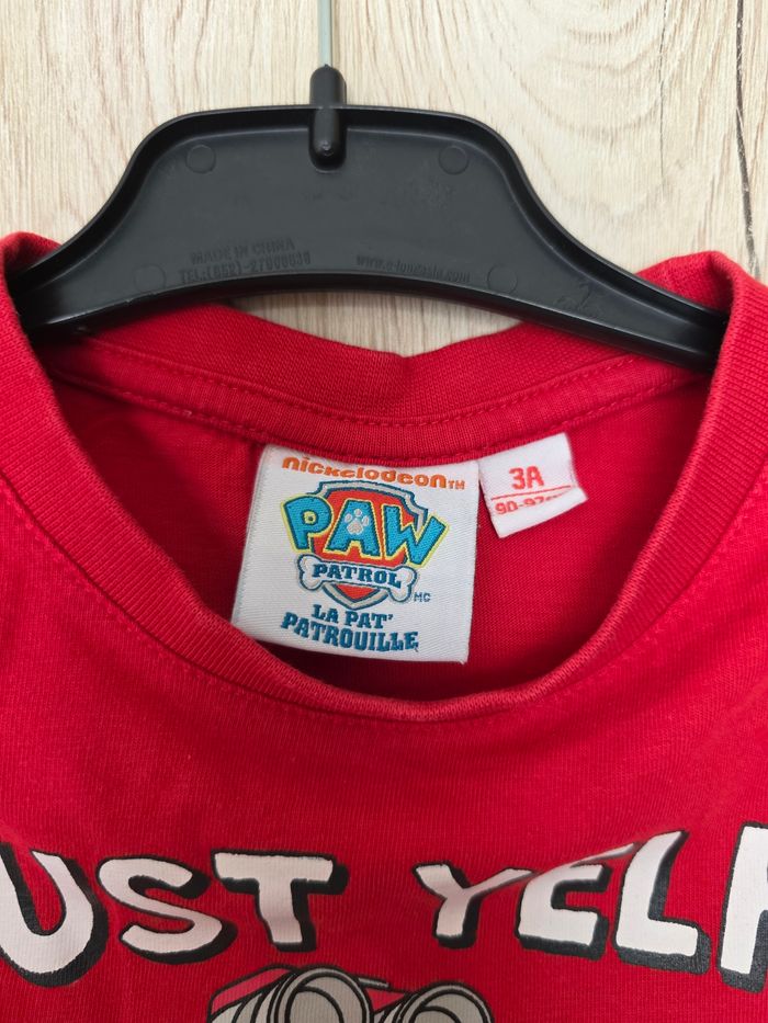 TEE-SHIRT MANCHE LONGUE PAW PATROL NICKELEDEON MARCUS TAILLE 3ANS - photo numéro 3