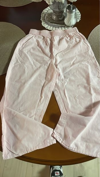 Ensemble de pijama rose rayer