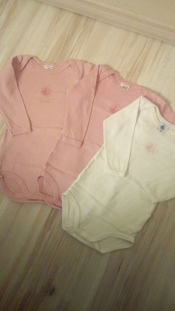 Lot de 3 bodies manches longues