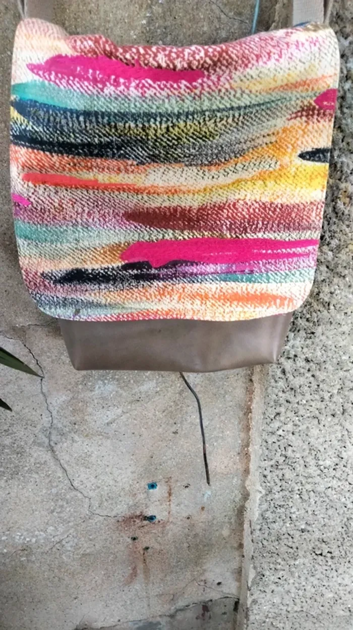 Sac à main multicolore Malice Paris - photo numéro 2