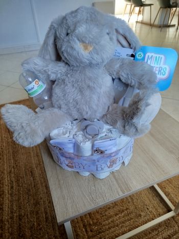 Gâteau de couche cadeau de naissance 