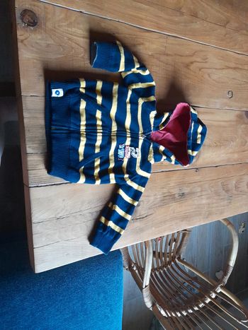 Gilet zippé réversible catimini 18 mois