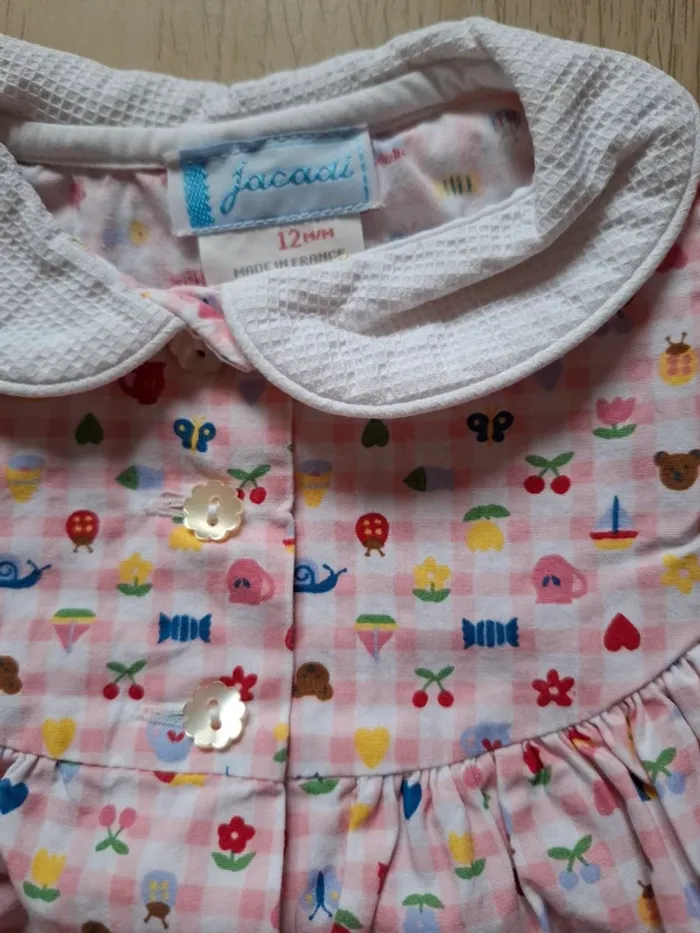 Robe à motifs et sa petite veste - photo numéro 4