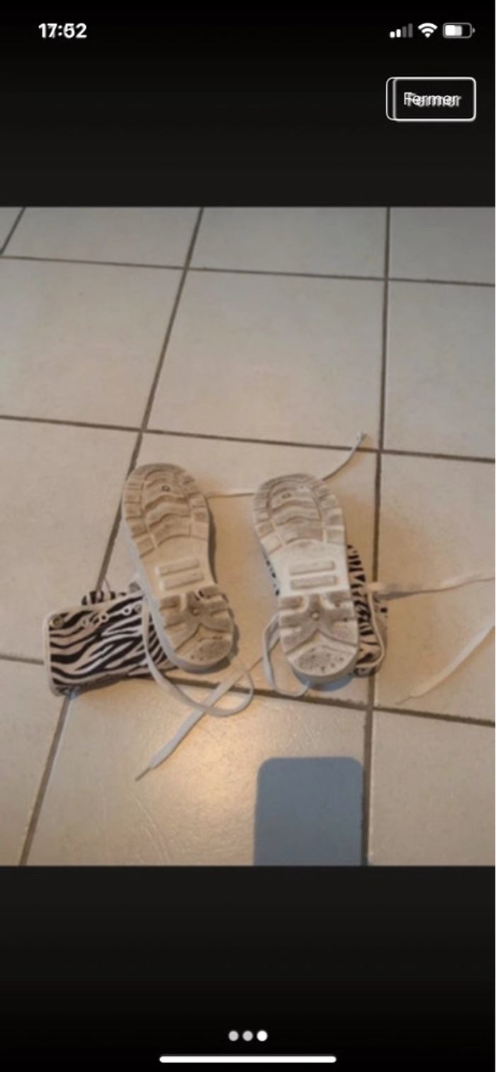 Chaussures zébrées - photo numéro 3