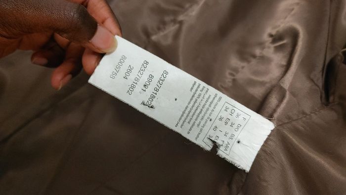 Manteau long en cuir daim - photo numéro 13