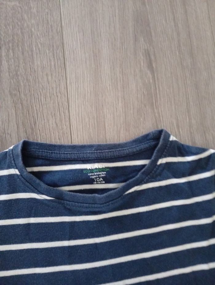 T-shirt en coton marinière - photo numéro 2