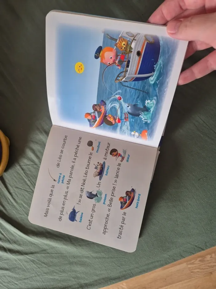 Livre ptit garçon en bateau avec leo - photo numéro 9