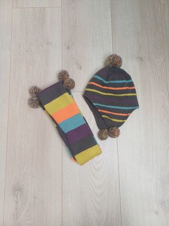 Bonnet + echarpe 51cm