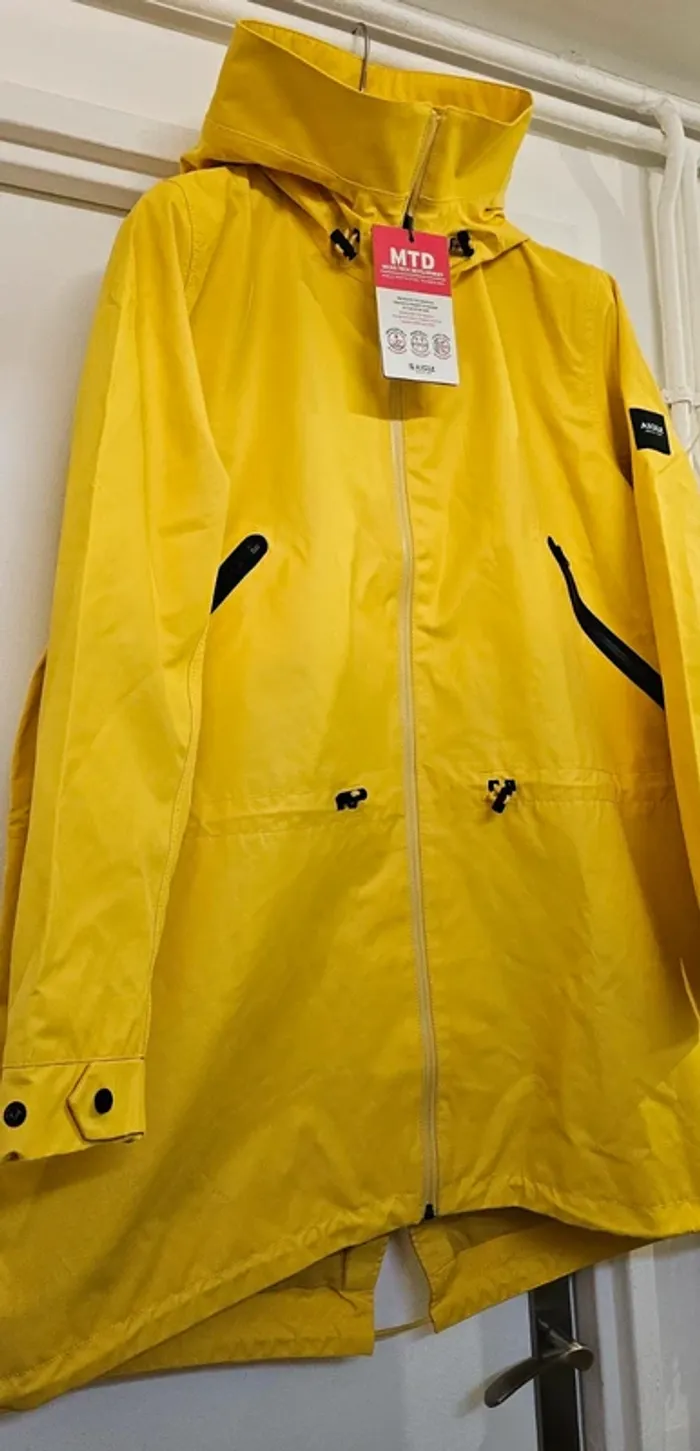 Ciré Imper Parka Trench Déperlant MTD Aigle Taille 44 - photo numéro 5