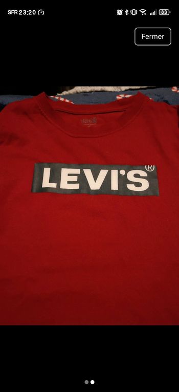 T-shirt levis 10 ans
