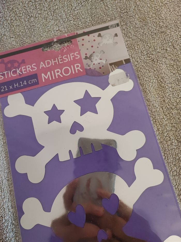 Stickers adhésif miroir - photo numéro 3