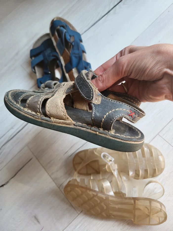 Lot de 3 paires de sandales garçon p.28 - photo numéro 4