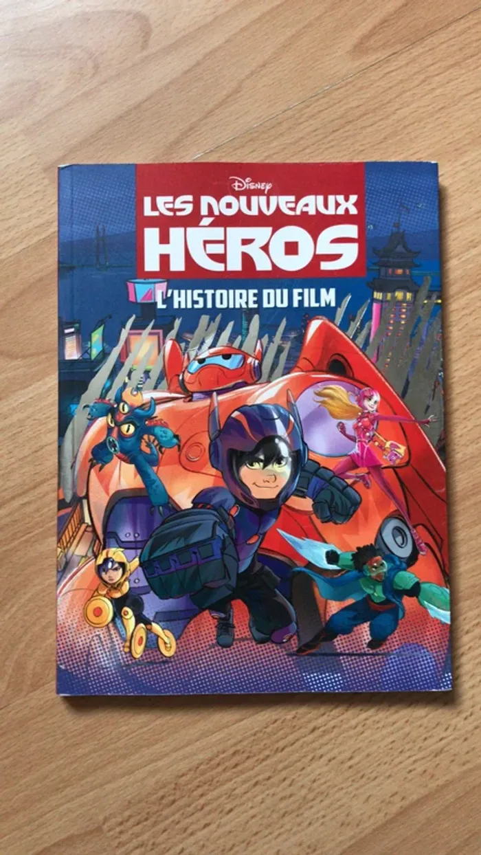 Livre illustré les nouveaux héros